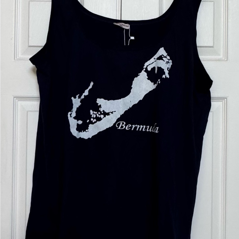 Black Bermuda Tank Top